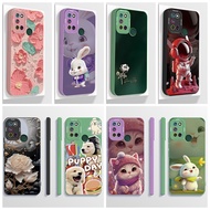 For Realme 7i C17 Case Aesthetic Cartoon Astronaut Soft Silicone TPU Phone Cases for Realme C17 7i U