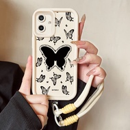 Case For Samsung A07 M07 F07 F70E 5G M17E 5G Phone Ghost Silicone Shockproof Strap