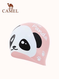 Camel children swimming cap cute sports training swimming cap