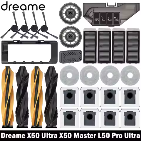 Dreame X50 Ultra/X50 Master/L50 Pro Ultra/L40S Pro Ultra/L40s Ultra/MOVA V50 Ultra Parts Main Brush 
