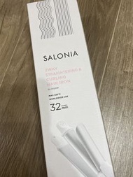 SALONIA 2way 直髮捲髮器 32mm