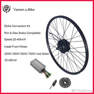 【hot】☒ Electric Conversion 250W 350W 500W EBike Brushless Hub Motor kit bicicleta electrica Compatibl 36V 48V