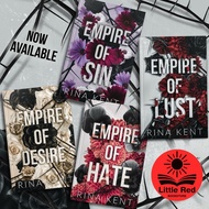Empire Series (4 book series) RINA KENT Empire of Desire, Empire of Sin, Empire of Hate, Empire of L