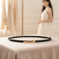 DV510 1cm chic belt with multiple youthful colorways  1cm tali pinggang bergaya, pelbagai pilihan wa