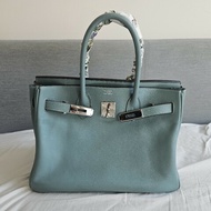 birkin 30 ciel swift leather