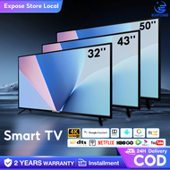 Smart TV 32 Inch Android TV 43 inch TV 4K Digital TV EXPOSE LED UHD Android 12.0 HDR With WiFi 2 Yea