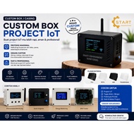 Custom Box IoT Project Casing/ – 3D Print Custom According to Size & Components