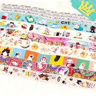 Cat Masking Decorative Tapes (1 ROLL 15mm) Goodie Bag Gifts Christmas Teachers' Day Children's Day