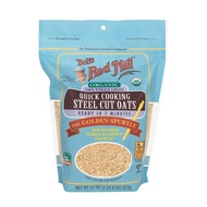 Bob's Red Mill Organic Quick Cooking, Steel Cut Oats, 22oz