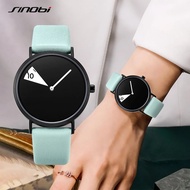 Sinobi NEW Arrival Women's Creative Watch Fashion Wristwatch Girls Rotate Leather Strap Fashion Sports Clock Elegant Women Watch SYUE