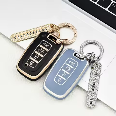 Car Key Case Cover For Hyundai IX35 Elantra Sonata 8 9 For Kia Sportage K5 K2 Sorento Optima Forte w