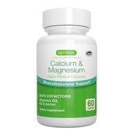 Igennus High Absorption Algae Calcium & Magnesium Supplement with K2 & D3 60 Tablets