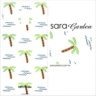 【Sara Garden】客製化 手機殼 蘋果 iPhone 6plus 6SPlus i6+ i6s+ 手繪椰子樹 保護殼 硬殼