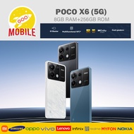 Xiaomi POCO X6 5G (8GB RAM+256GB ROM ) Smartphone 6.67" CrystalRes 1.5K Flow AMOLED DotDisplay AMOLED 64MP triple camera with OIS 67W turbo charging 5100mAh battery- Xiaomi Malaysia Warranty