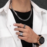 Trendy Male Punk Hip Hop Skull Ring Index Finger Ring American Titanium Steel HIPHOP Hip-hop Jewelry