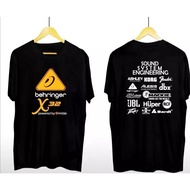 T-shirt//behringer X32 POWERED BY MIDAS