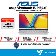 Laptop Asus VivoBook Go 15 E1504F-ABQ469WS ABQ470WS ABQ471WS AMD Ryzen 5 7520U 16GB,512GB 15.6" FHD 