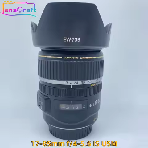 98% new Original 17-85 Lens EF-S 17-85mm f/4-5.6 IS USM Camera Lenses for Canon Camera