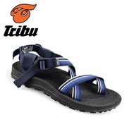 Tribu Price Drop Off Sbn Adventure 636 Blue Stripe Outdoor Trekking Sandals for Men & Women