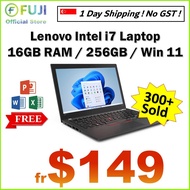 Lenovo Laptop / Intel i7 &amp; Intel i5 / SSD Drive / Up To 16GB RAM / Winds 11 + Free MS Office / Fast Shipping!