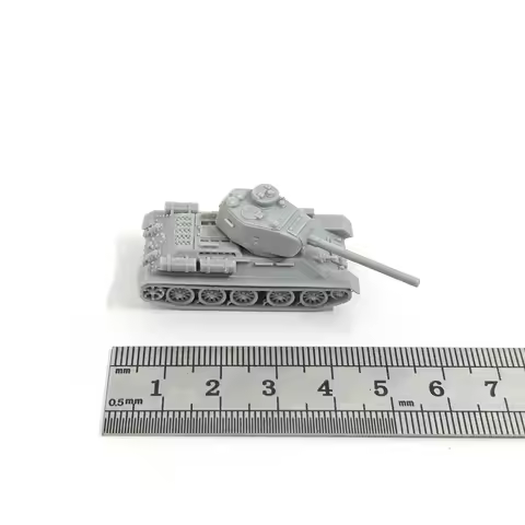1/144 Scale T-34-85 Soviet Medium Tank Model kits
