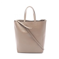 【二手】Celine CELINE Tote Bag Vertical Small Cabas 189813 Greige Leather Vertical Cabas Small Women's U