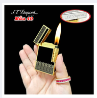 HỘP QUẸT - BẬT LỬA DUPONT THIẾT KẾ HOA VĂN M40 ÂM THANH VANG _ KHÔI NGUYÊNN STORE