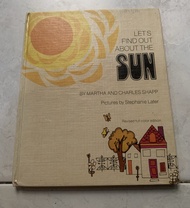 Buku import lets find out about the sun by Martha and Charles shapp