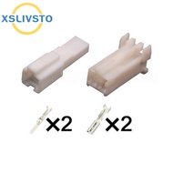 1 set 2P DJ7024AY-2.2-11/21 for automotive wiring harness connector plug 2 holes MG620490 with termi