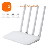 เราเตอร์ WiFi Xiaomi Mi ของแท้4C การควบคุมแอป roteador 64 RAM 802.11 b/g/n 2.4G 300Mbps 4 antennas R
