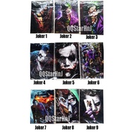 Horn Cover Sticker Joker Face Design Joker 1- 10 For Motorcycle