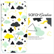 【Sara Garden】客製化 手機殼 ASUS 華碩 Zenfone4 ZE554KL 5.5吋 手繪 雲朵 閃電 圖騰 手工 保護殼 硬殼
