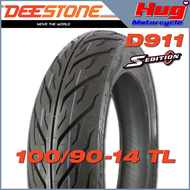 ยางนอก รถมอเตอร์ไซค์ ดีสโตน DEESTONE D911 S-Edition ขอบ14 ยางเรเดียล Tubeless (TL) (ไม่ใช้ยางใน)