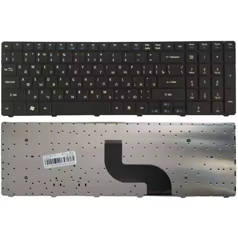 Russian laptop Keyboard for Acer Aspire 90.4HV07.S0R V104730DS3 RU 9Z.N1H82.C0R PK130C92A04 AEZR7700
