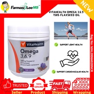 VitaHealth Omega 3 6 9 150s (Exp 04/2027) Omega 369 Flaxseed Oil