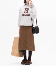 日本 Tabio 80丹高級褲襪/ 17/ Charcoal Brown