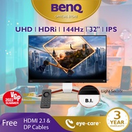 BenQ MOBIUZ EX3210U｜32-inch｜4K UHD｜HDMI 2.1｜120Hz/144Hz｜HDRi｜1ms FreeSync Pro｜2.1ch speakers｜ Gaming Monitor