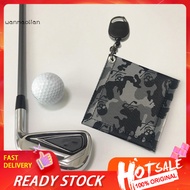 <wanmaolian> Golf Ball Wipe Wear-resistant Reusable Double Sided Soft Non-Fading Cleaning Golf Balls