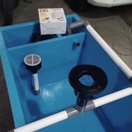 Paket Bak fiber  Mushroom  Media filter  pompa air kolam koi koki