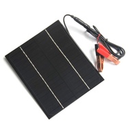 6WTile12V Monocrystalline Silicon Solar Panel Solar Panel Solar Panel+DC5521 Battery Clip.