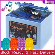 Godzilla toys coin bank saving box Musical Electronic kids Coin Money Saving Piggy Bank Box FZH6