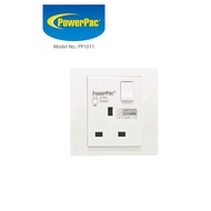 PowerPac Switched Socket / Wall Socket 13A 1Gang with 2 Year Local Warranty (PP1011)