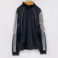 黑色 2000 年代古著adidas復古運動外套/球衣
