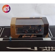 HITAM Star model porsche RWB 964 black (broken right wing) unsealed