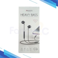 Yesido Lightning Aluminum Alloy In-Ear Wired Earphone Earphone Wired Earphone Apple Earphone YH48 In