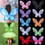MANGO-Kids Adult Fairy Wings Girls Butterfly Wings Costume Fairy Glitter Wings Cosplay Outfits