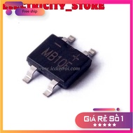 [30 Pieces]- Rectifier bridge Diode MB10F SOP-4 0.5A 1000V Chip World