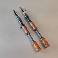 Joran pancing teleskopik, joran pancing laut ultra-pendek, joran pancing lempar, joran pancing di ka