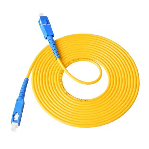 Fiber Patch Cord Jumper 3.0mm Cable SM Simplex Single Mode Optic Network CS- SC to SC LC ST FC Avail