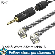 สายหูฟังรุ่นโปร T6 TRN 16แกนชุบเงินสายอัพเกรดทองแดง OCC Litz ขนาด4.4มม./2.5มม./3.5มม. พร้อม Mmcx/ 2P